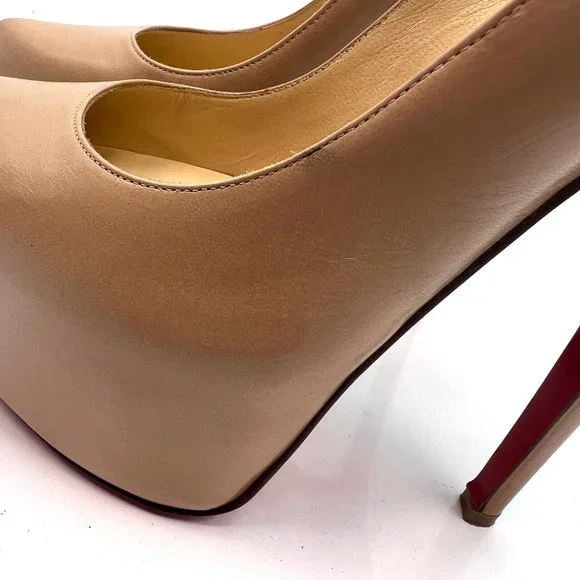 🌷❤️🔥FINAL SALE 🔥 FINAL PRICE🌷💥Christian Louboutin Lady Daf 160 Heels 37 - Picture 2 of 9
